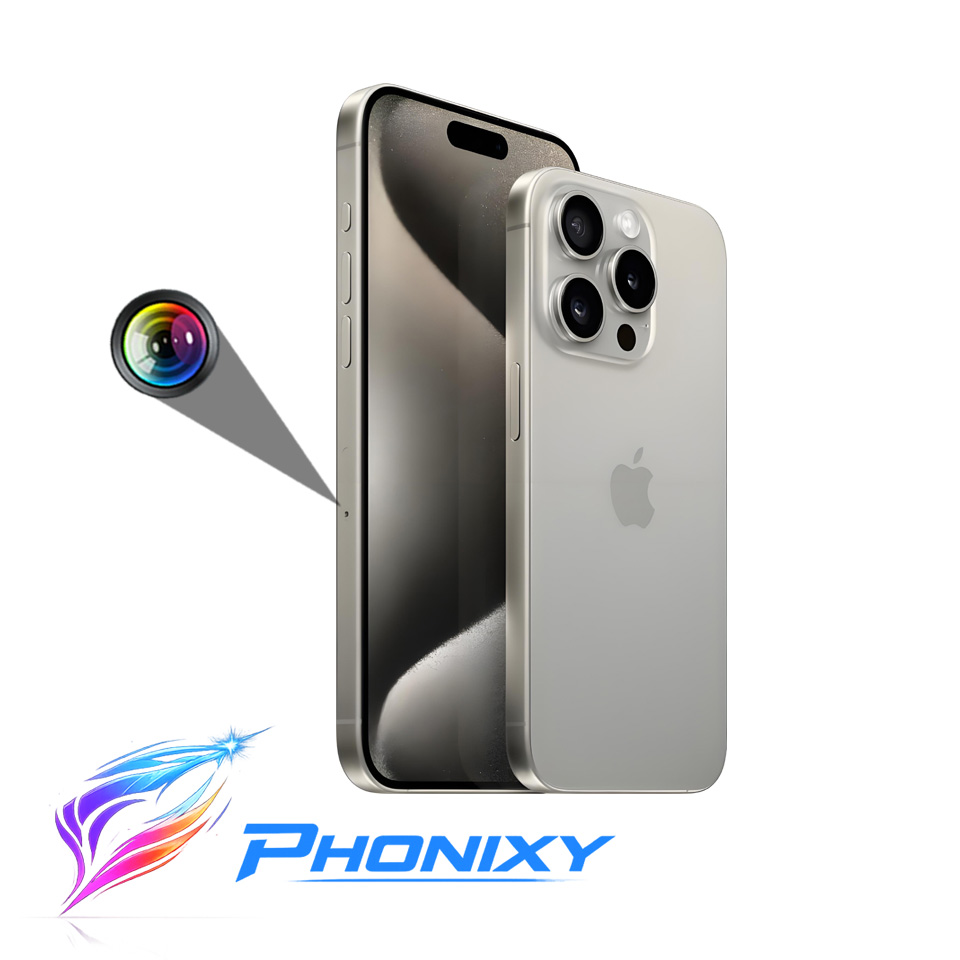iPhone 15pro Handy mit versteckter Kamera: Stealth 4K@60FPS-Aufnahme mit nahtloser Funktionsänderung – seitliches SIM-Slot-Design - Bild 2